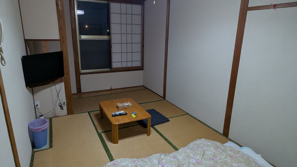 ふくや荘の部屋の中
